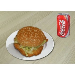 Bild von my Burger Menü Pute           